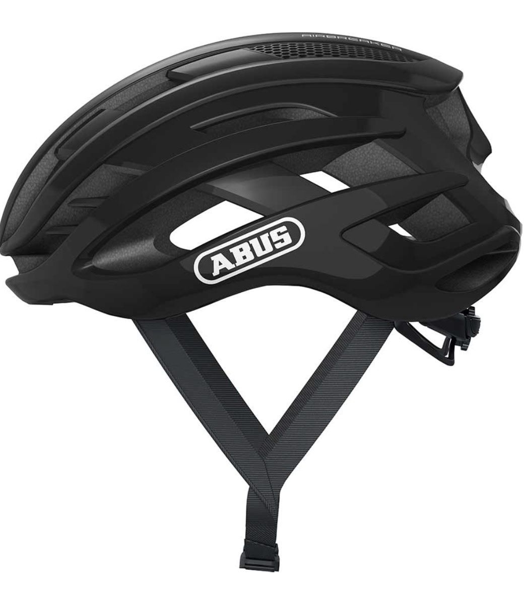 Abus, AirBreaker, Casque, Noir Lustré, L, 58 - 62cm