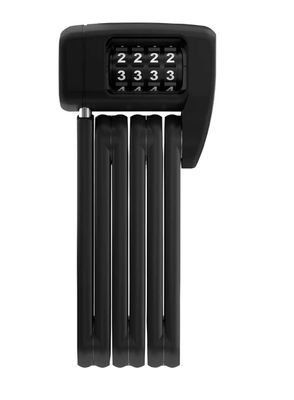 CADENAS ABUS BORDO Lite Mini 6055C, Cadenas pliable, Combinaison, 60cm, 5mm, Noir