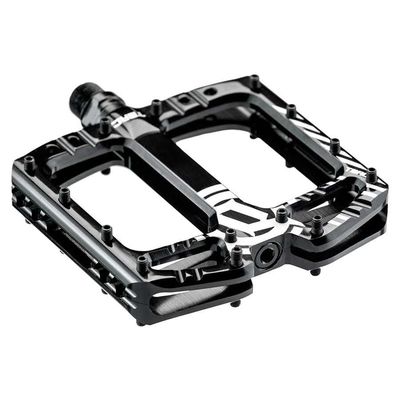 Deity, TMAC, Platform Pedals, AL-6061 body, Cr-Mo axle, 110mm x 105mm, Black