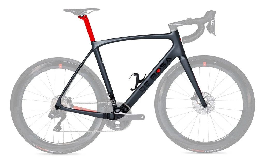 De Rosa Idol Disc Black Red 57 cm