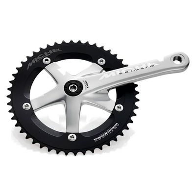 MICHE PÉDALIER ADVANCED PISTE, Silver, 170mm, 49D