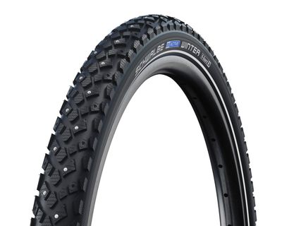 Schwalbe, Marathon Winter, 27.5x2, Rigide, Tringle, Winter, SmartGuard,  Noir