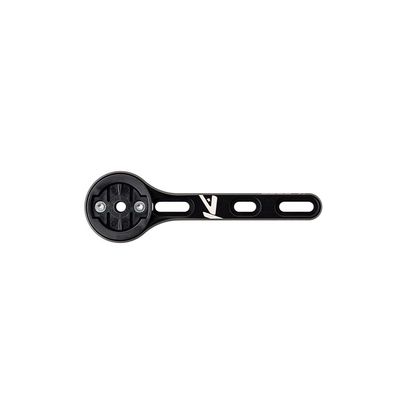 K-Edge, Fixation Garmin sur tube supérieur, Support de cyclomètre, Aluminium, Noir