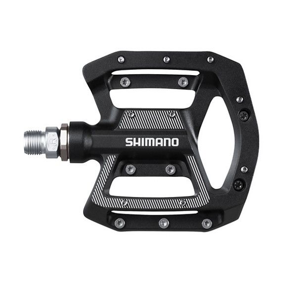 Pédales Shimano PD-GR500 Black Alloy Flat Pedal