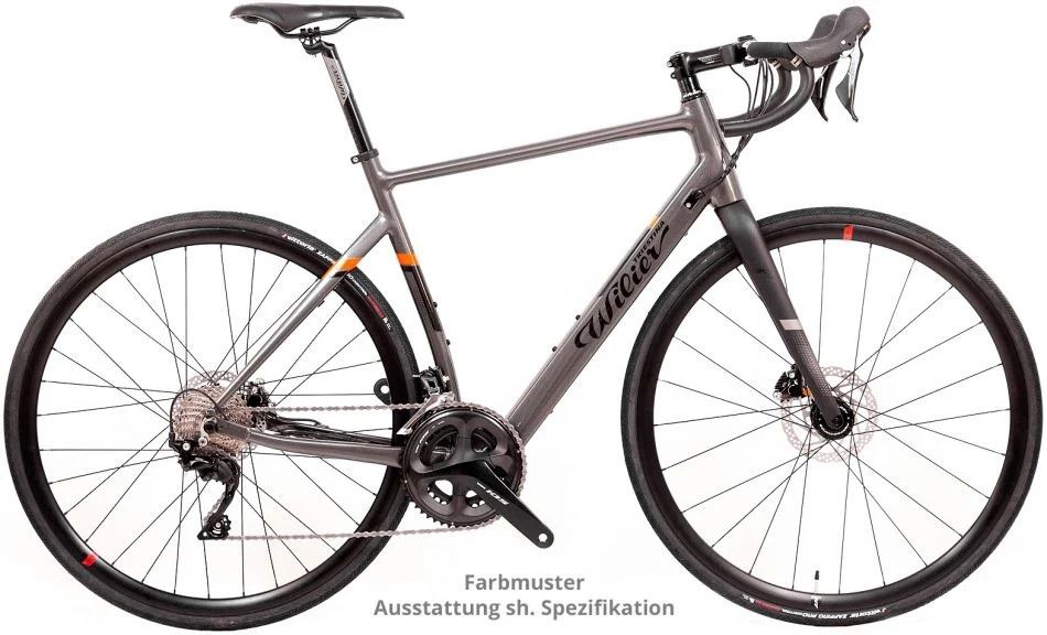 WILIER TRIESTINA E-BIKE Gravel/Road 105, Color: Gris, Size: Small