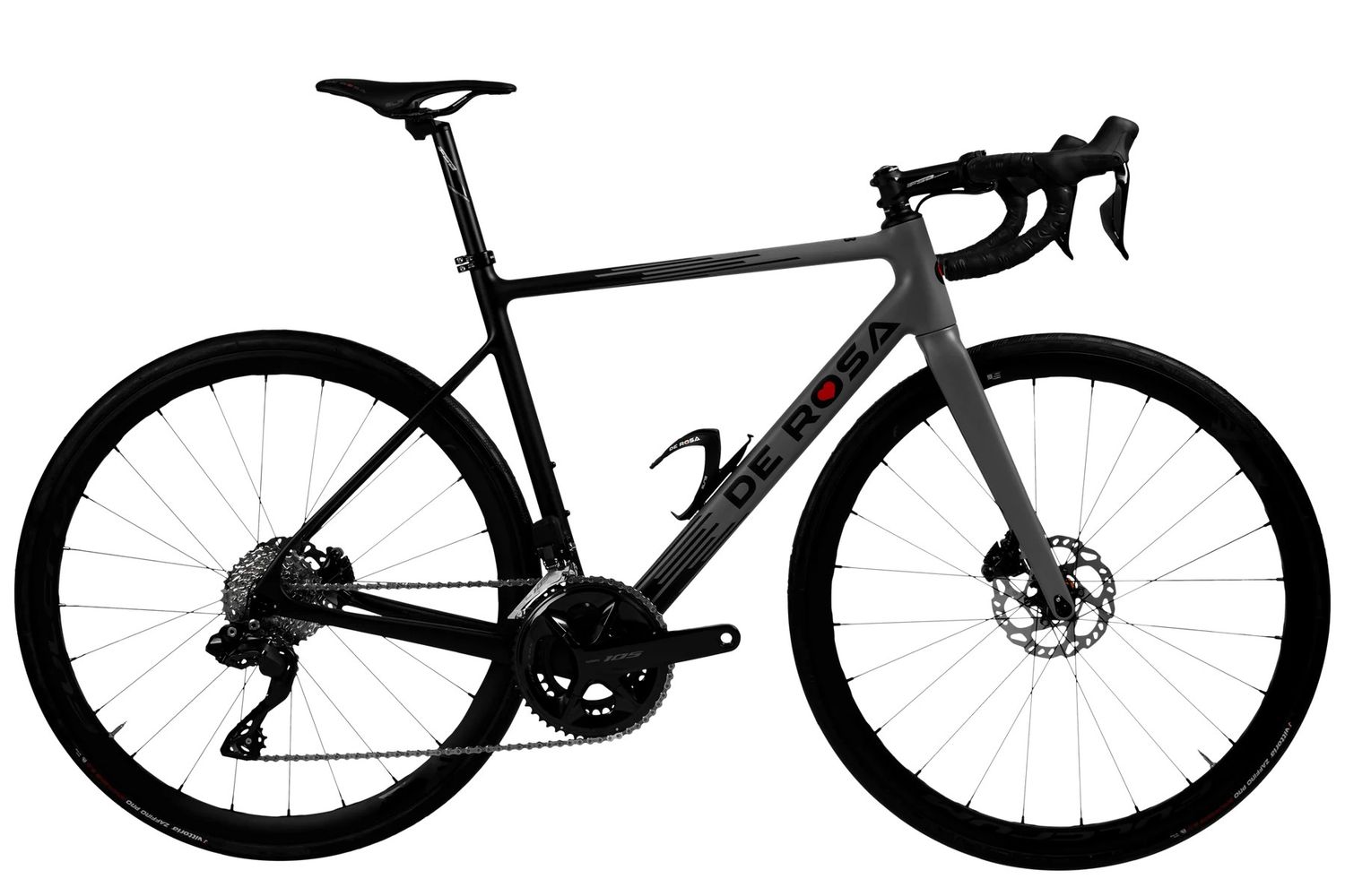 De Rosa 838 -Ultegra R8000 - Grey Black 56