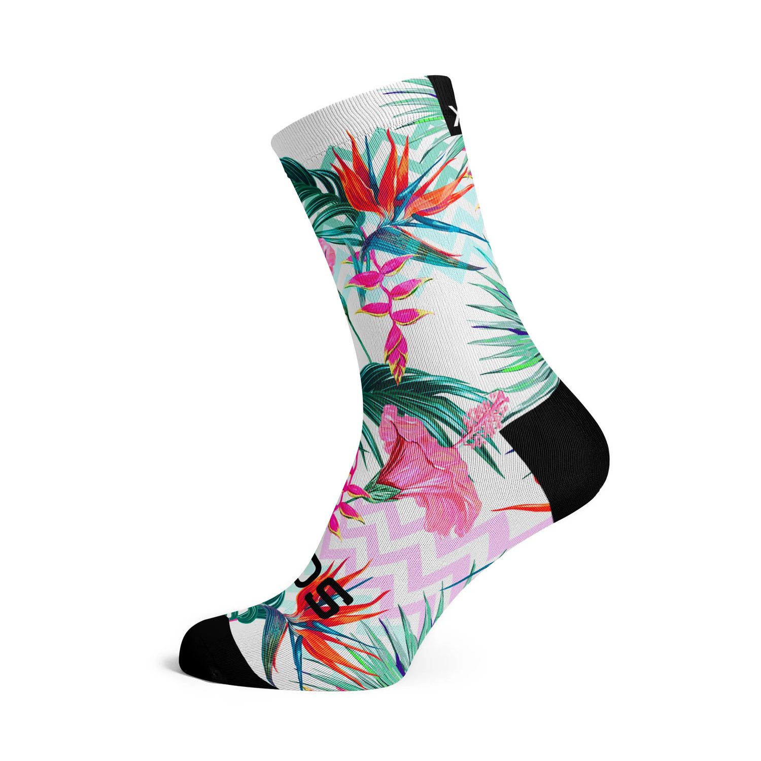 SOX FOOTWEAR CREW LENGTH, Color: PASTEL PARADISE, Size: S-M