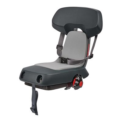 Polisport, Guppy JR, Baby Seat, For Rear Rack (not included), Dark Gray/Light Gray, Gray