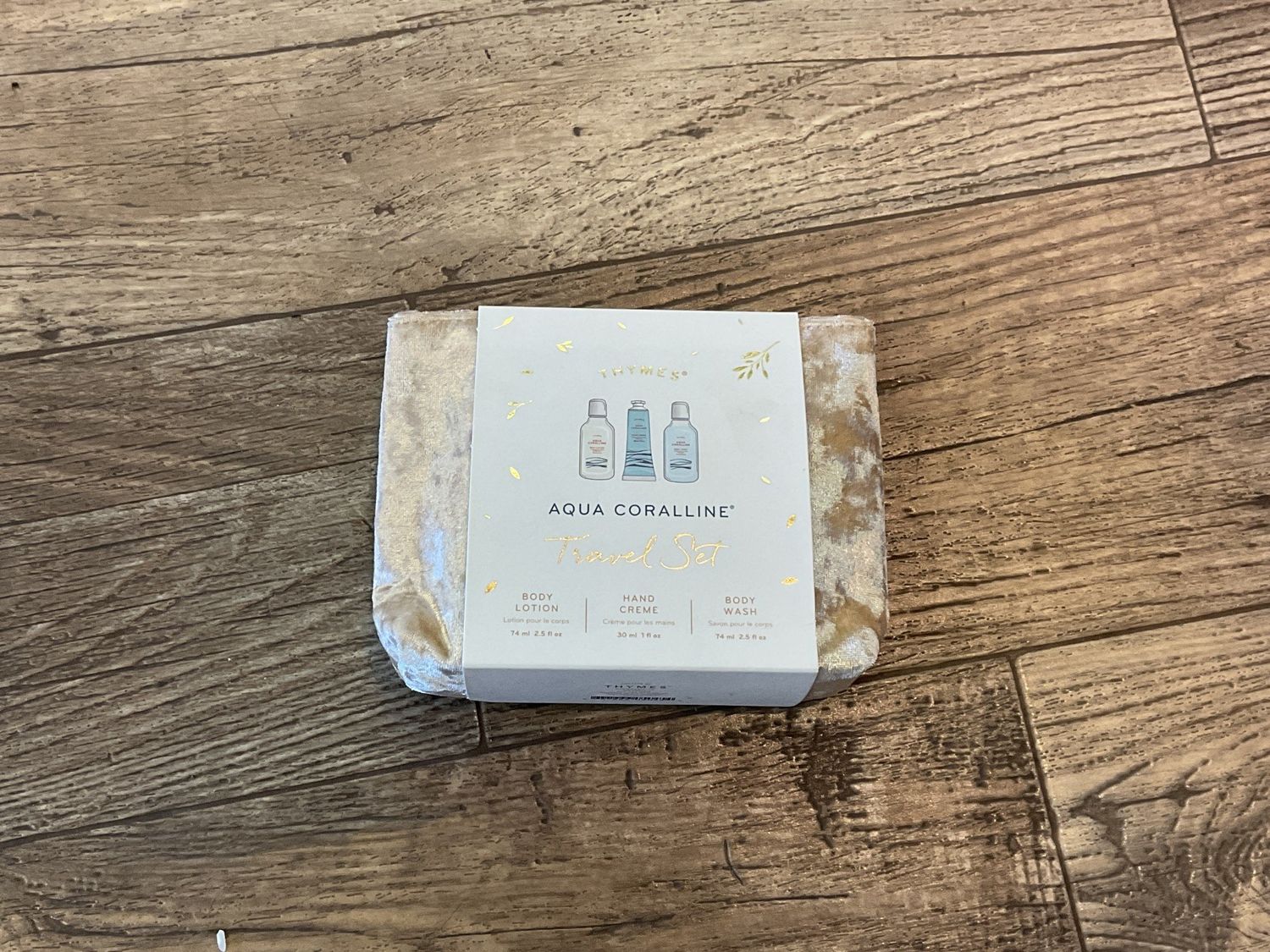 Thymes Aqua Coralline Travel Set