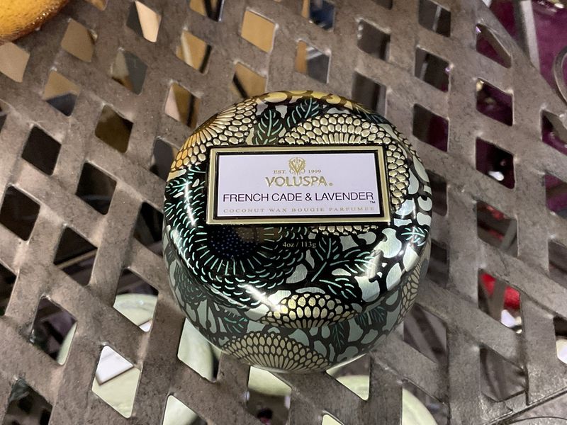 Voluspa French Cade &amp; Lavender Mini Tin Candle