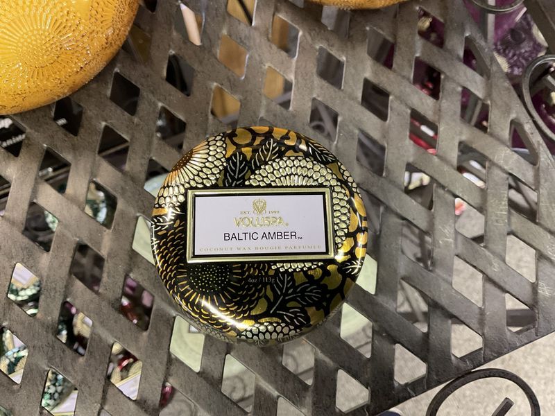 Voluspa Baltic Amber Mini Tin Candle