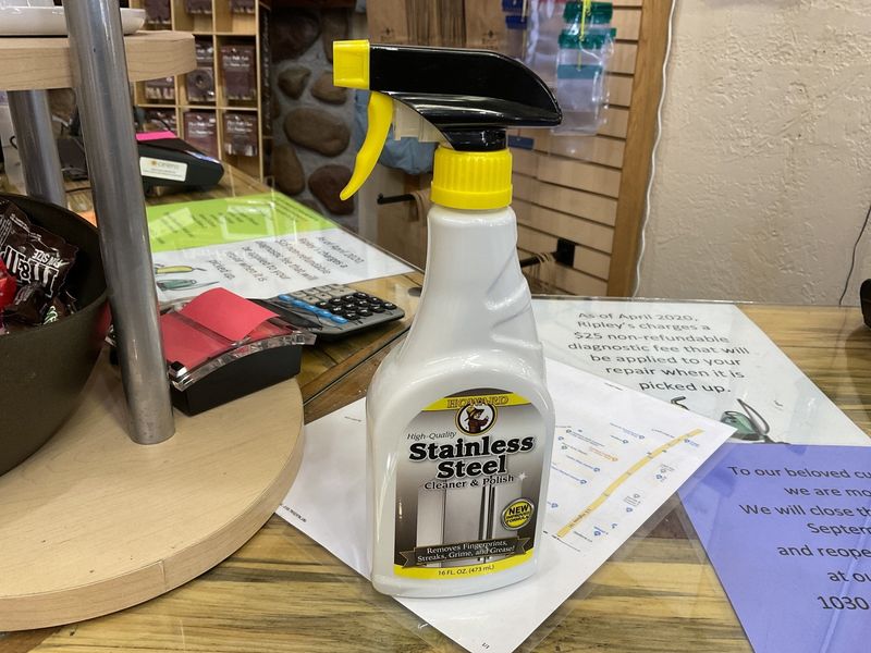 Howard Stainless Steel Cleaner &amp; Polish 16 oz