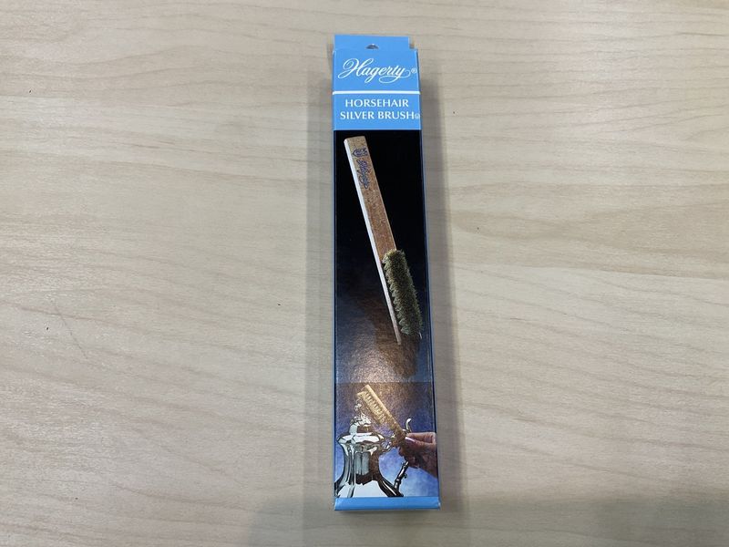 Hagerty Horsehair Silver Brush