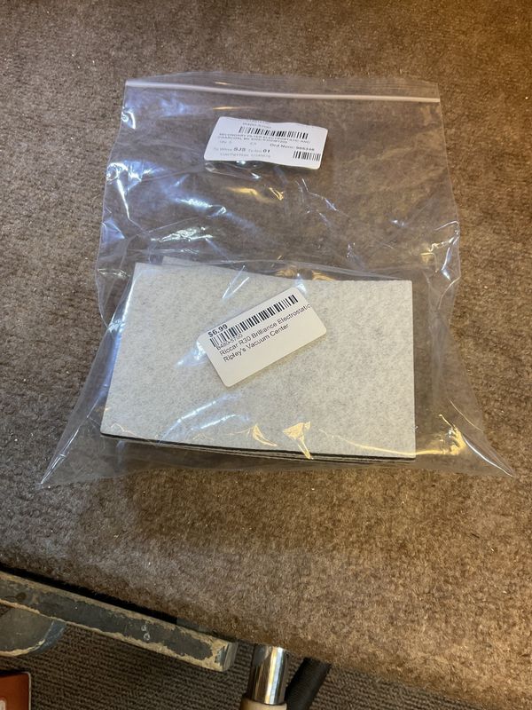 Riccar r30 pre motor filter