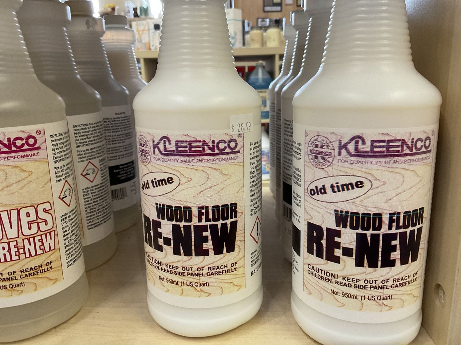 Kleenco Old Time Wood Floor Re-New
