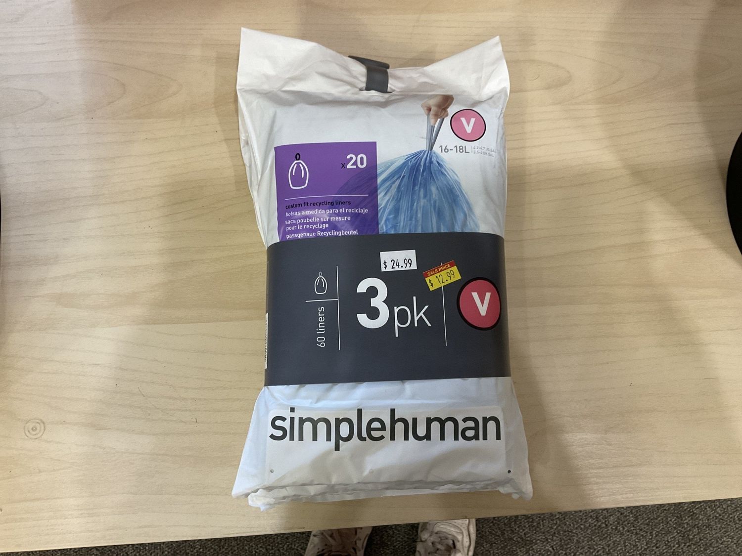 Simplehuman 16-18L 3pk Bags