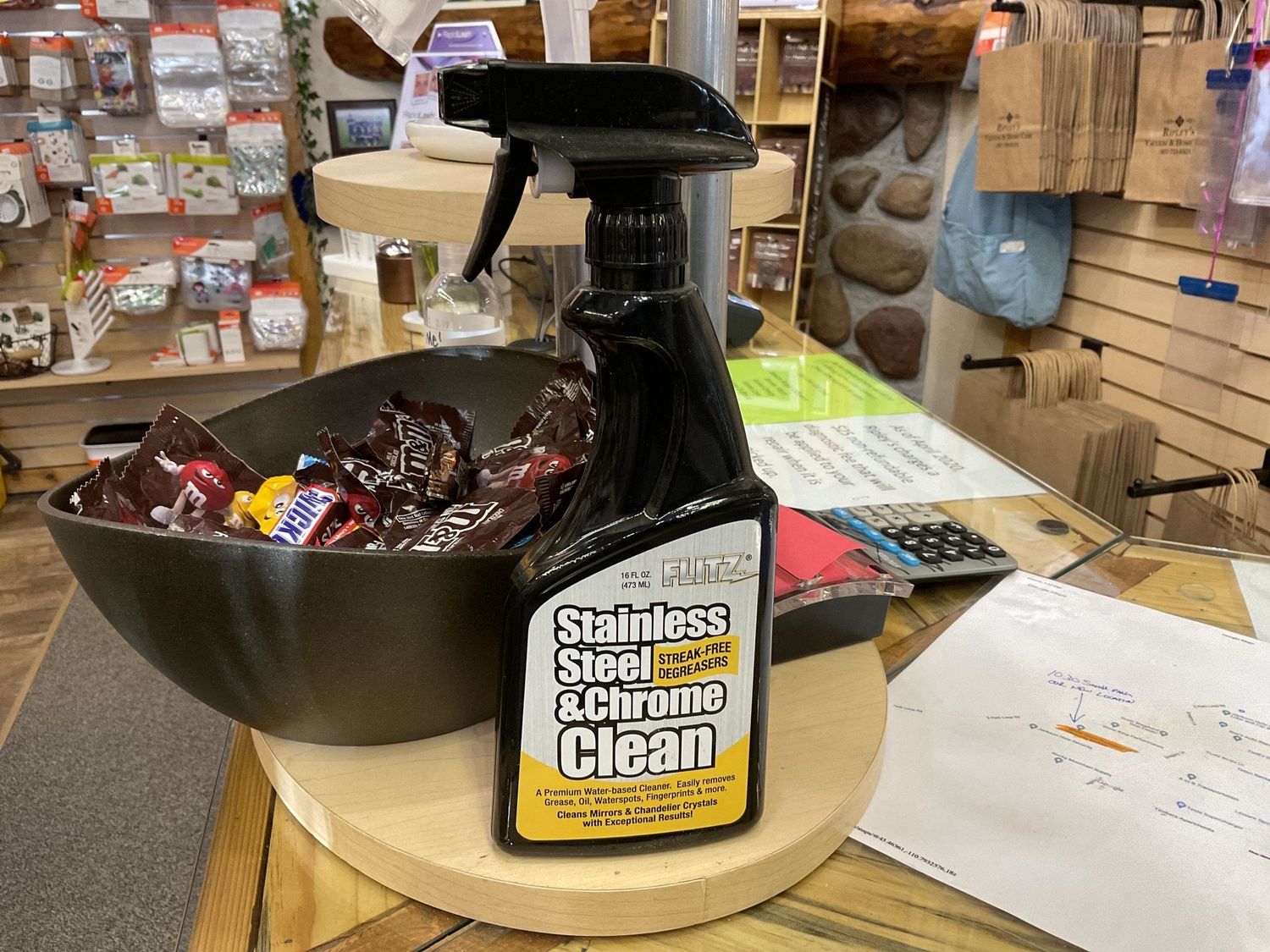 Flitz Stainless Steel &amp; Chrome Clean 16 oz