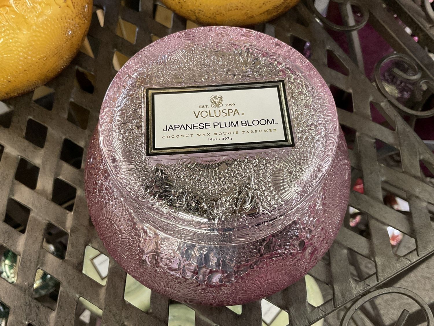 Voluspa Japanese Plum Bloom Bowl Candle