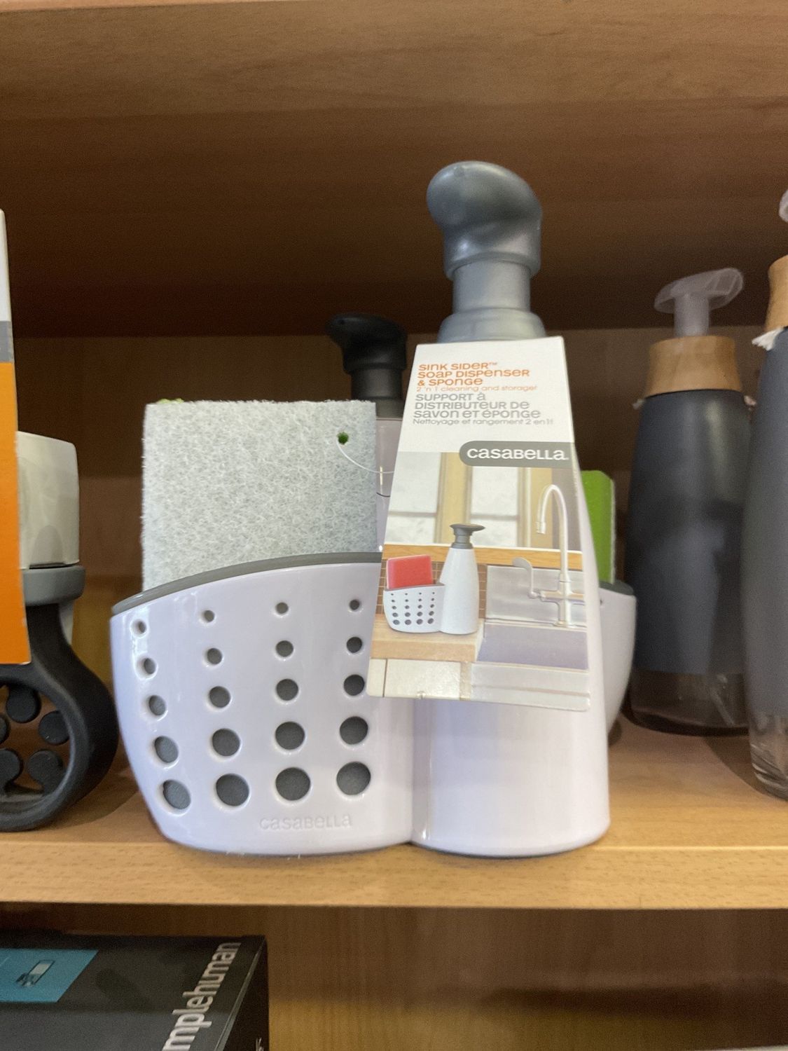 Casabella Sink Spider Soap Dispenser &amp; Sponge