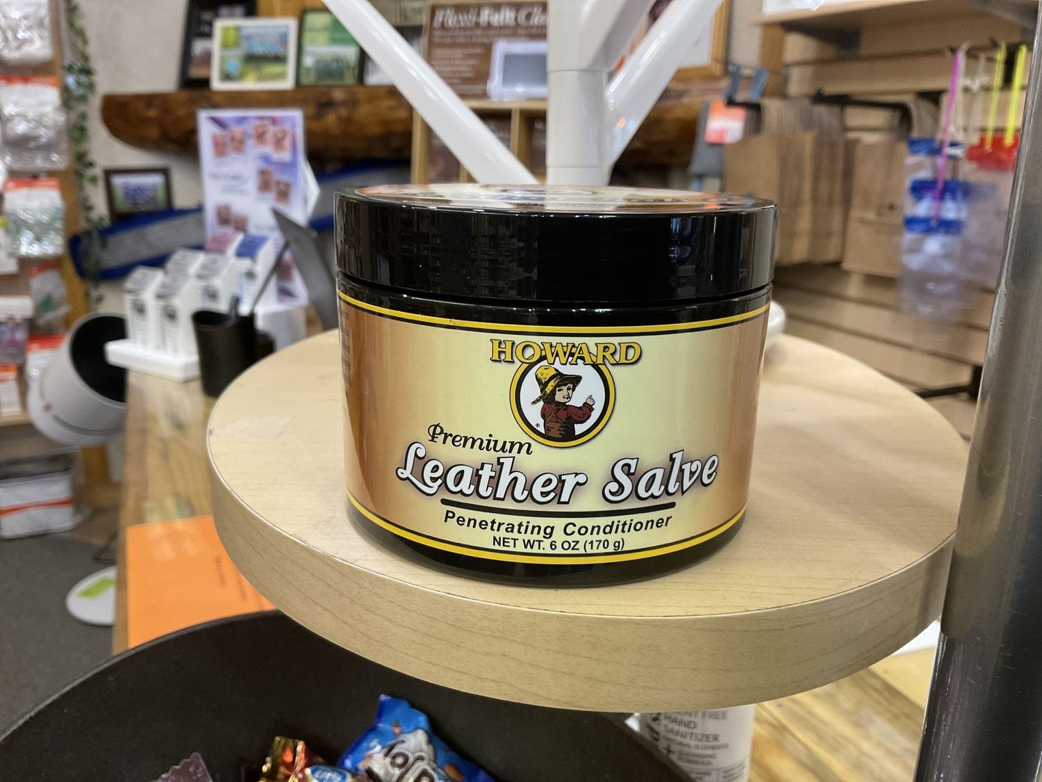 Howard Premium Leather Salve Penetrating Salve 6 oz
