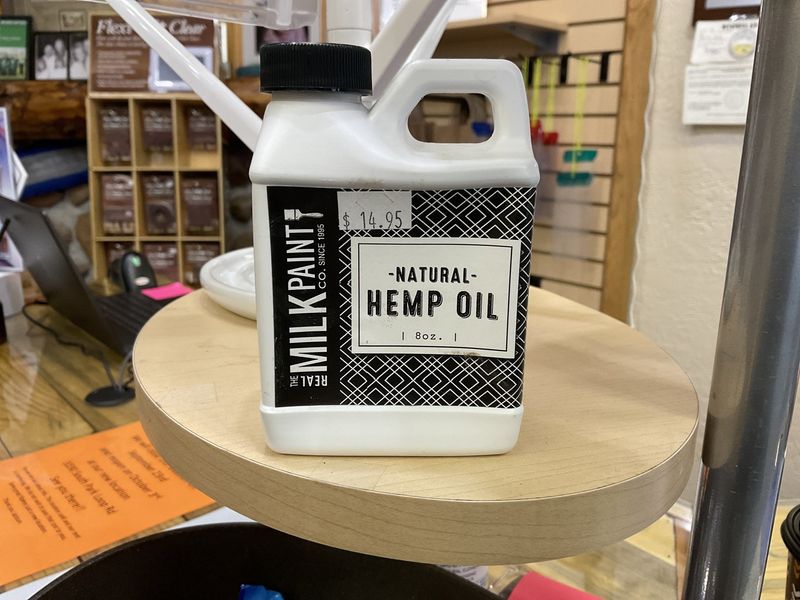 The Real Milk Paint Natural Hemp Oil 8 oz