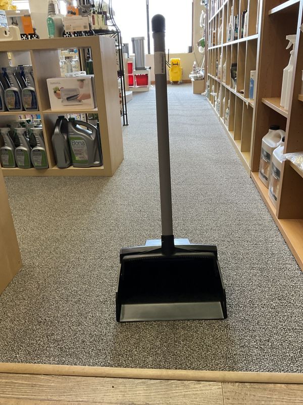 Black Dustpan With Handle