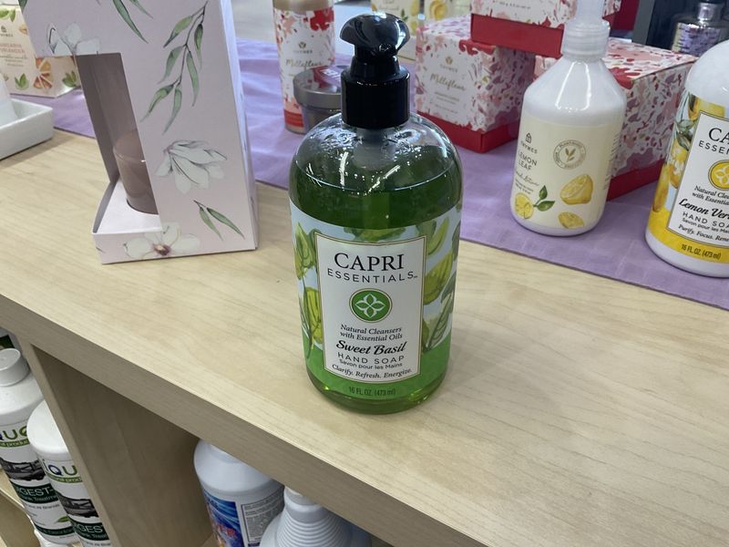 Capri Essentials Sweet Basil Hand Soap 16 oz