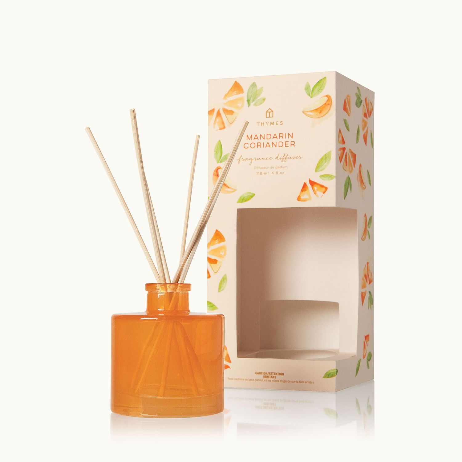 Thymes Mandarin Coriander Fragance diffuser 4 oz