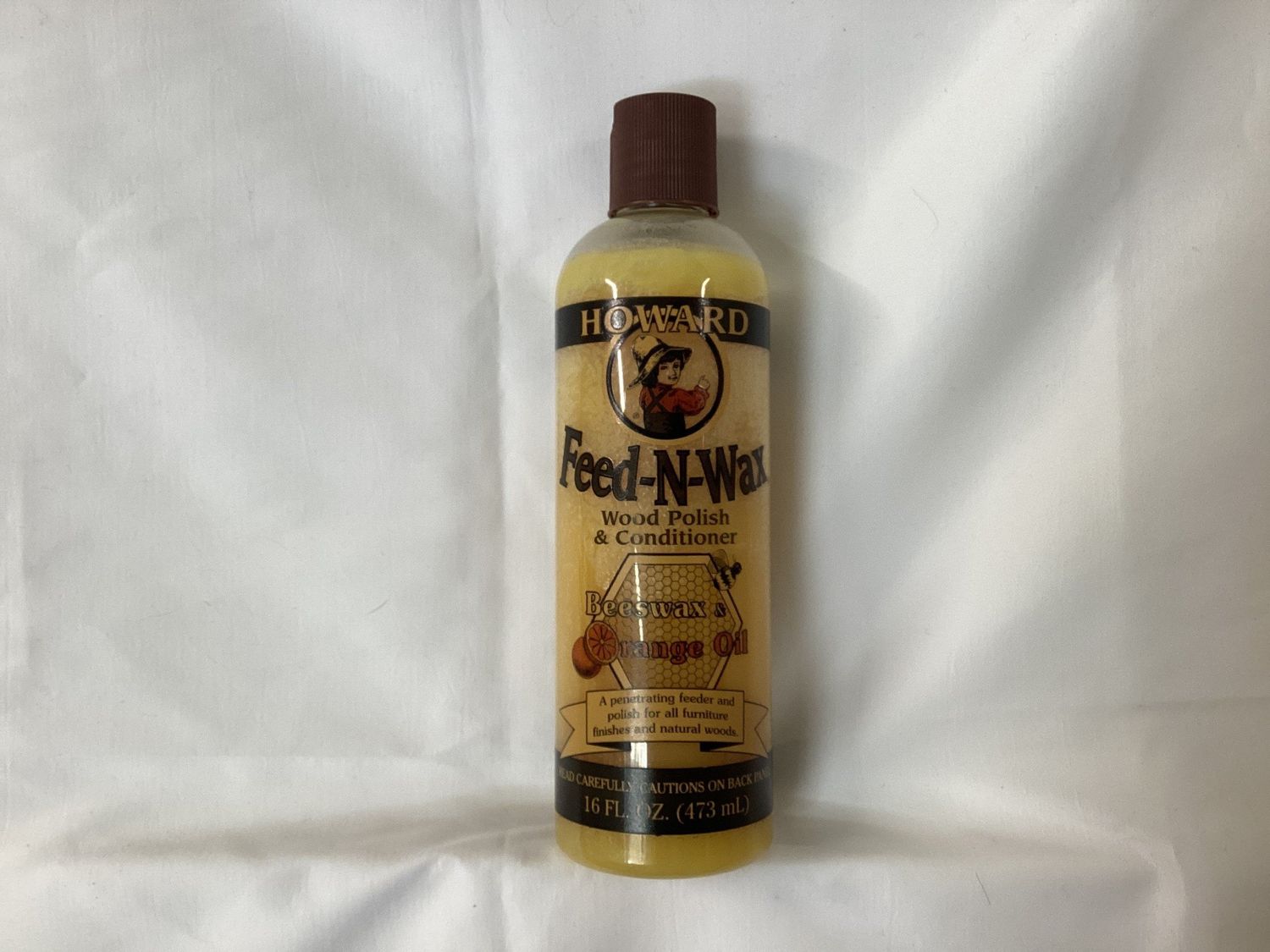 Howard Feed N Wax Wood Polish Conditioner 16 oz