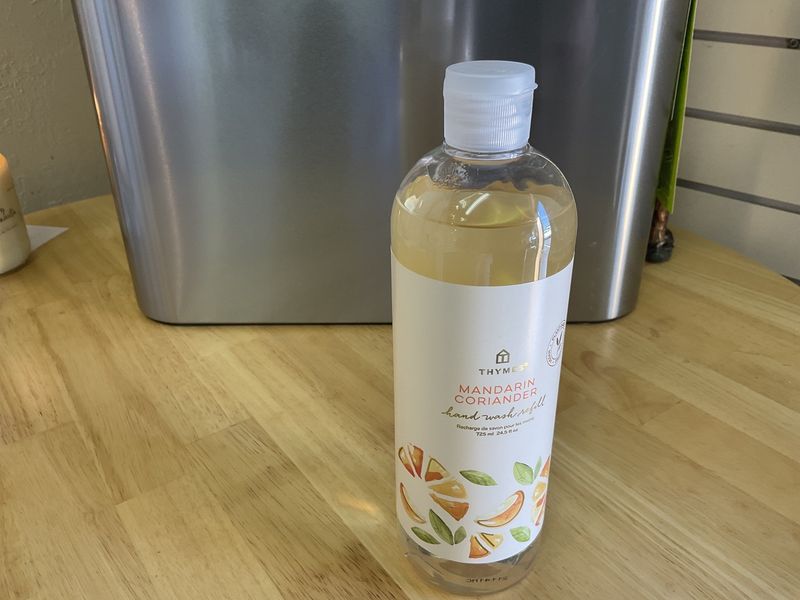 Thymes Mandarin Coriander Hand Wash refill 24.5 oz
