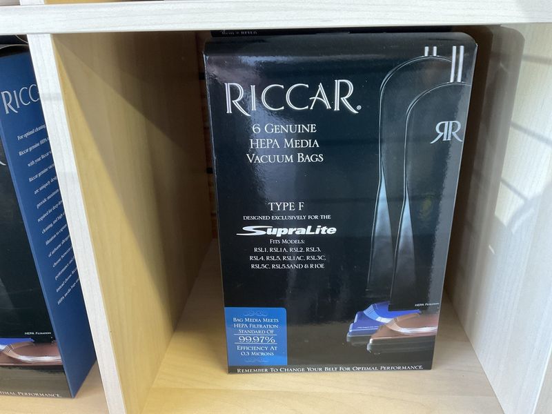 Riccar Supralite Type F  Hepa Bags