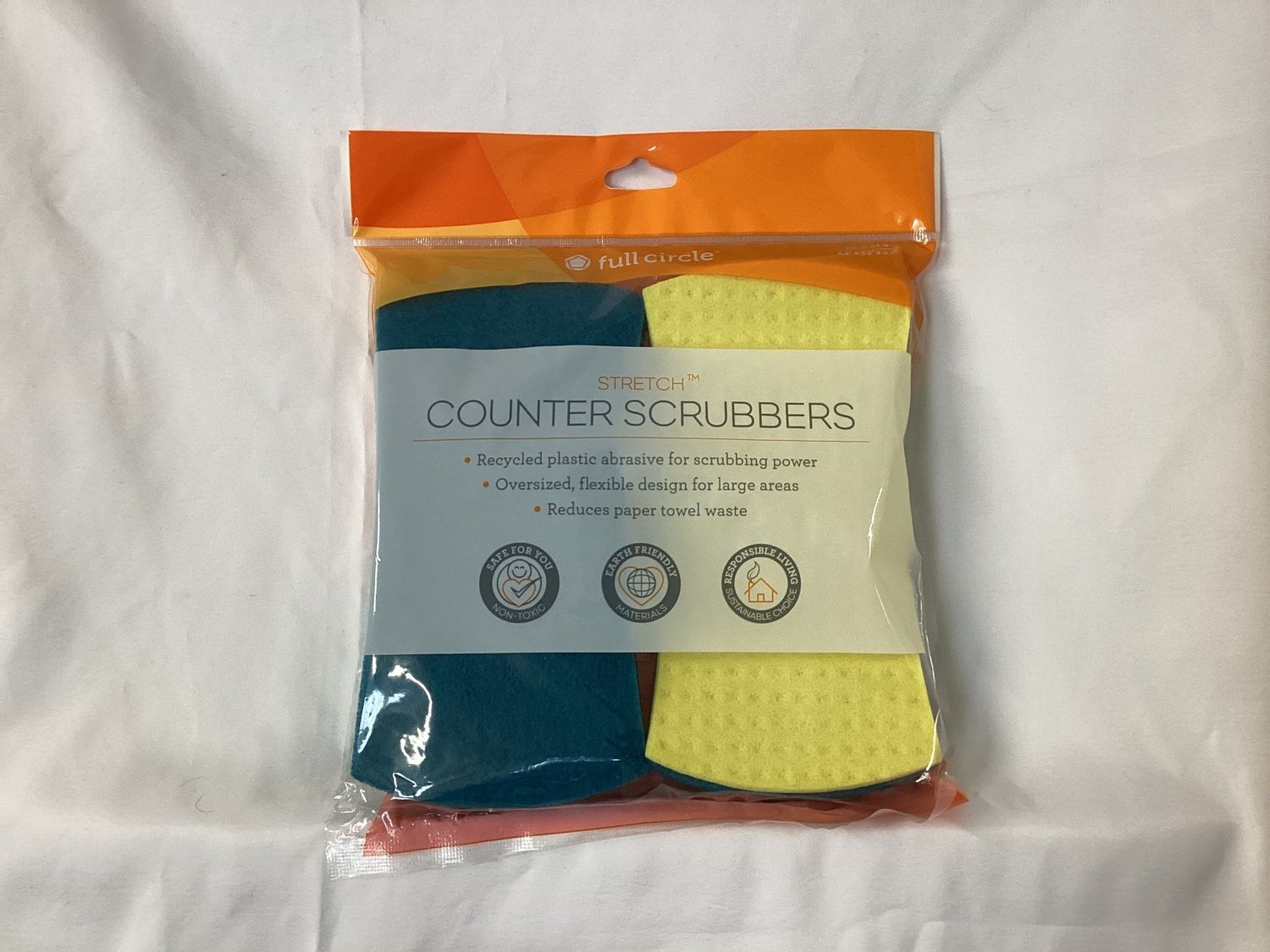 Full circle Stretch Counter Scrubbers