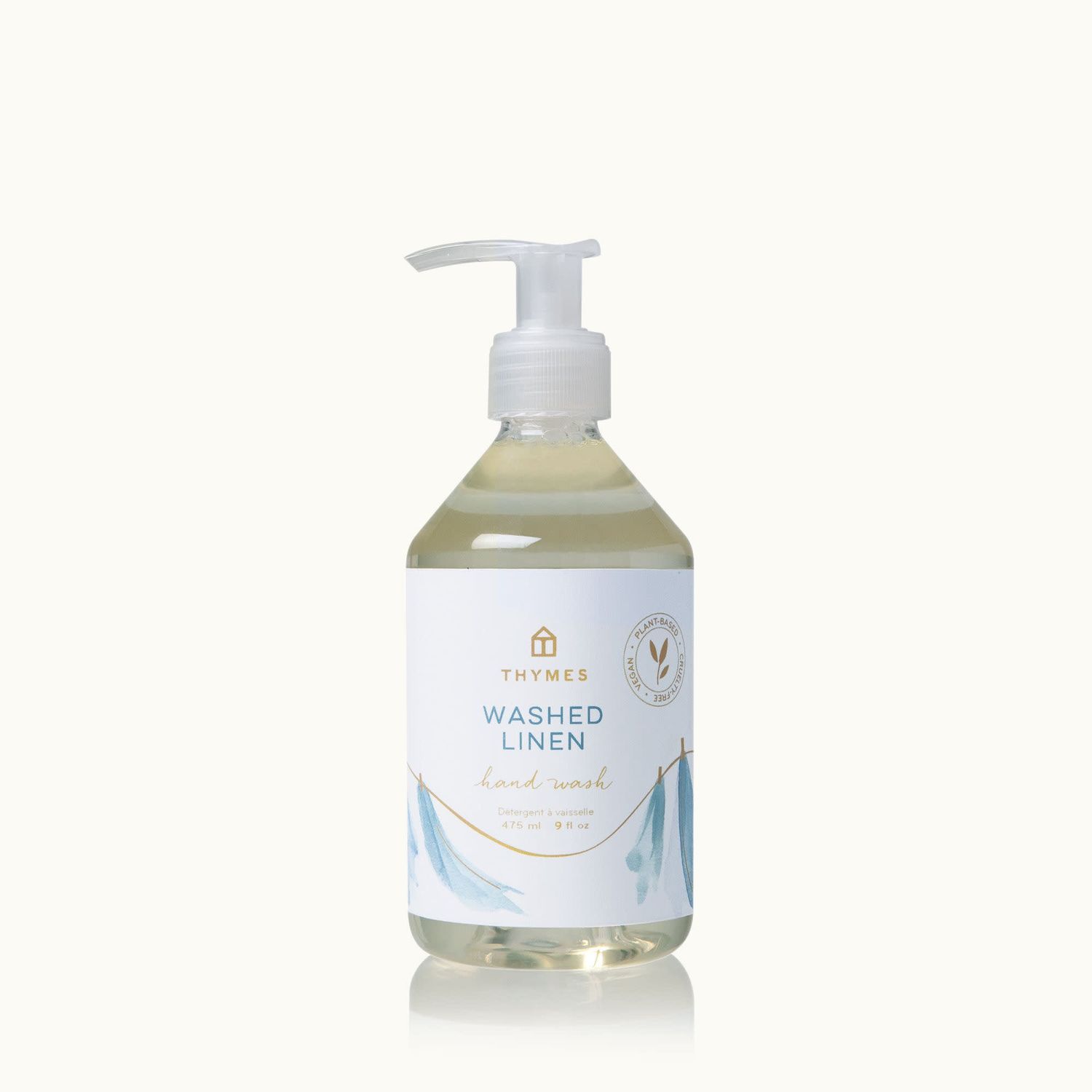 Thymes Washed Linen Hand Wash 9 oz