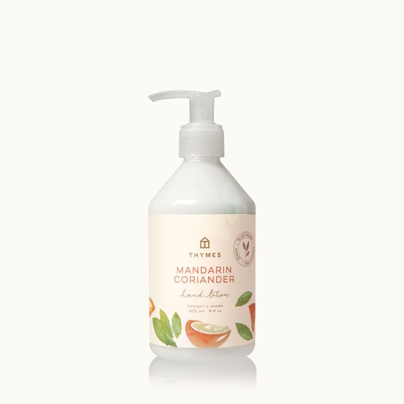 Thymes Mandarin Coriander Hand lotion 9 oz