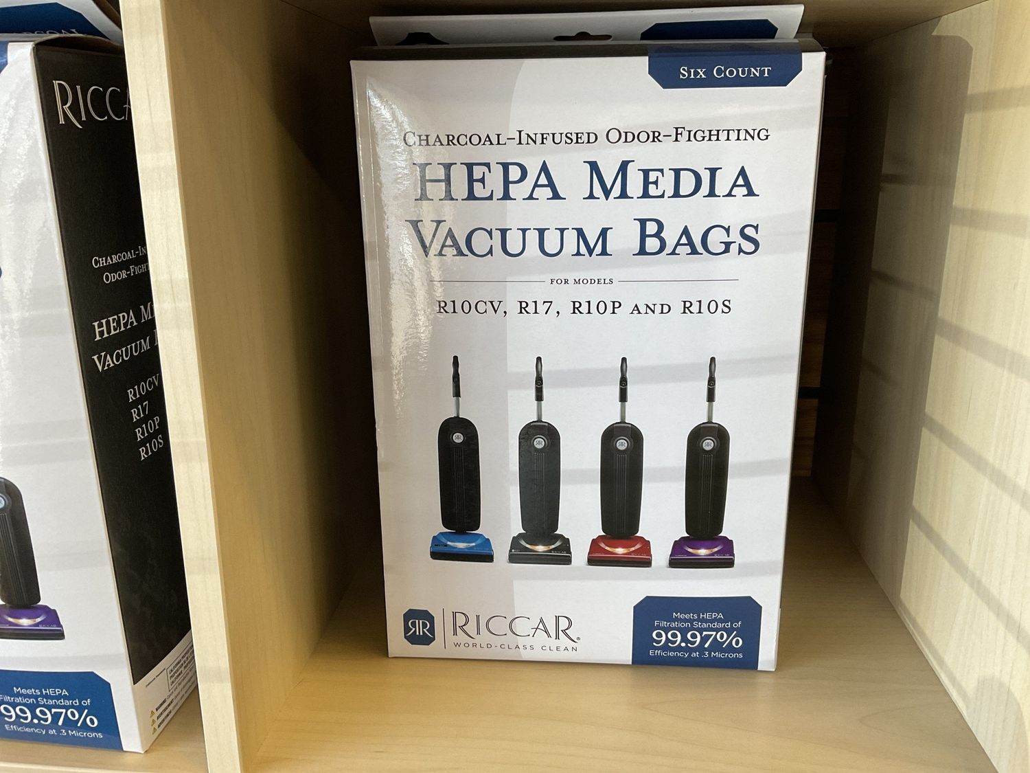 Riccar Bags New Supralite Charcoal Hepa R10CV, R17, R10P, R10S