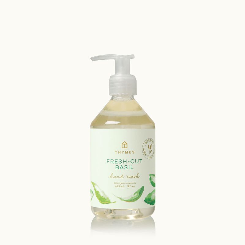 Thymes Fresh-Cut Basil Hand Wash 9 oz
