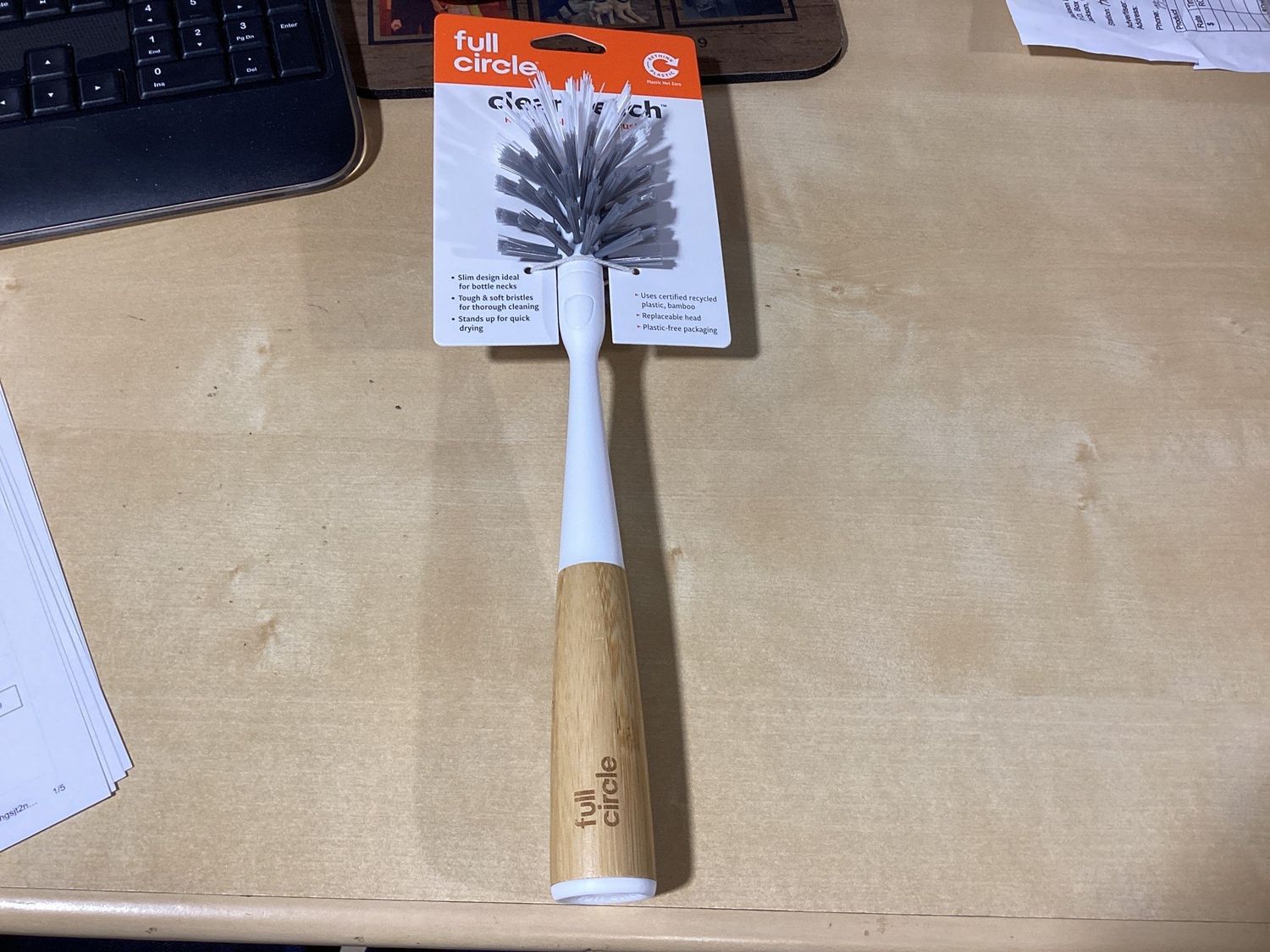 Full circles Clean Reach Replaceable Bottle Brush