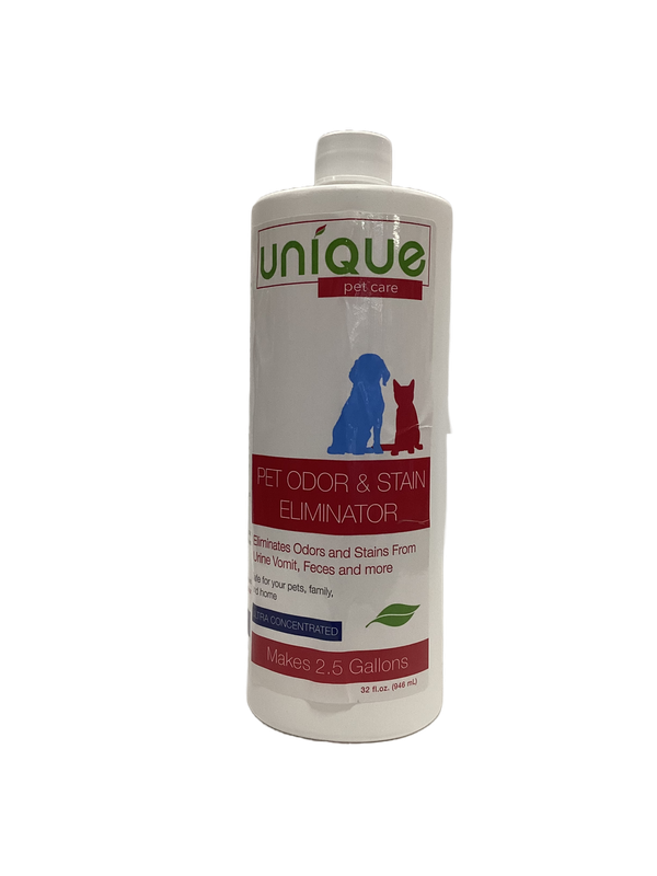 Unique Pet Odor &amp; Stain Eliminator Ultra Concentrated