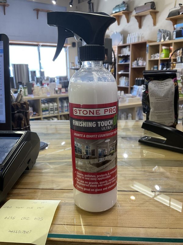Stone Pro Finishing Touch Ultra Granite &amp; Quartz Countertop Polish Spray 16oz