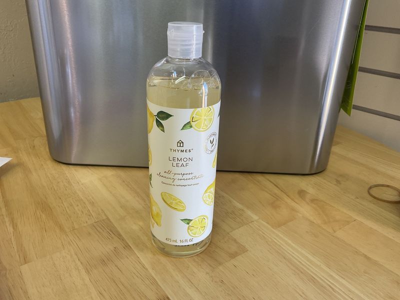 Thymes Lemon Leaf all purpose cleaning concentrates 16 oz