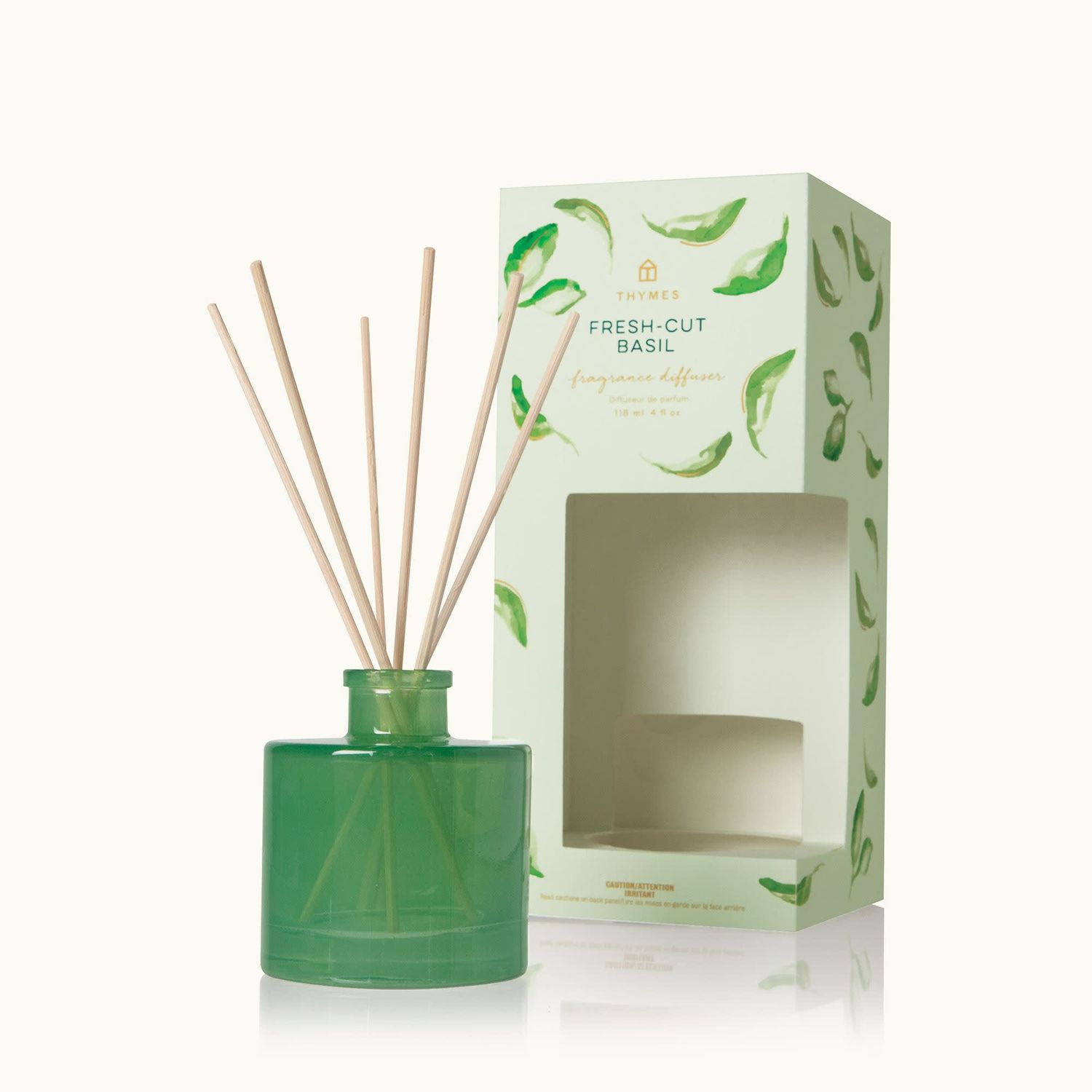 Thymes Fresh cut Basil Fragance diffuser 4 oz