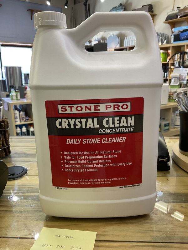 Stone Pro Crystal Clean Concentrate Daily Stone Cleaner 1 Gal