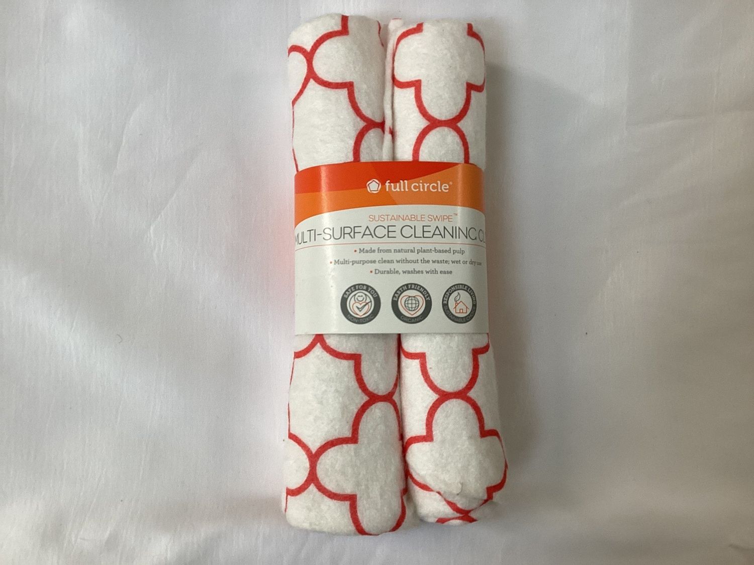 Full circle Sustainable Swipe Multi Surface Cleaning Cloth Pack of 2
