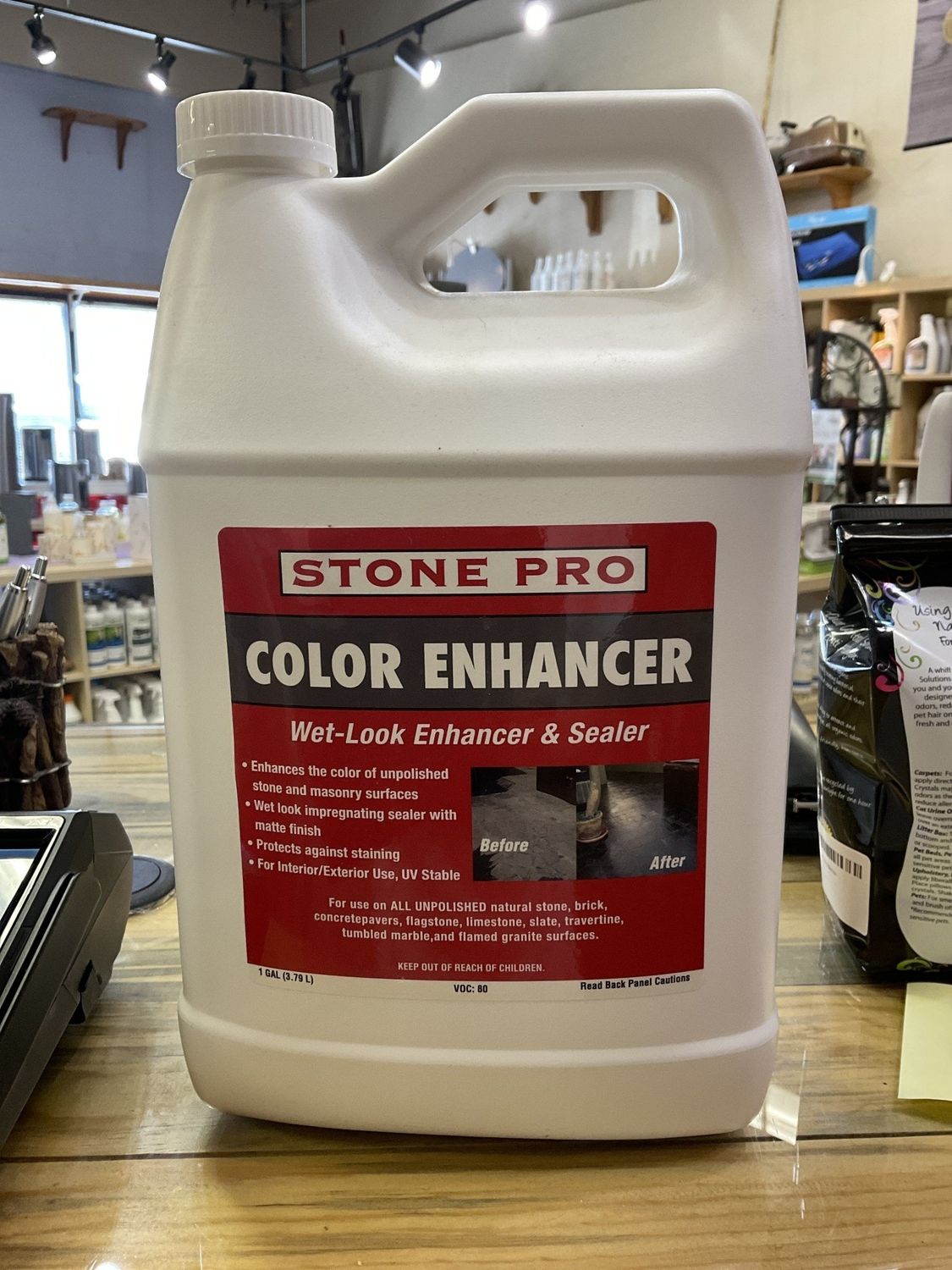 Stone Pro Color Enhancer Wet Look Enhancer &amp; Sealer 1 Gal