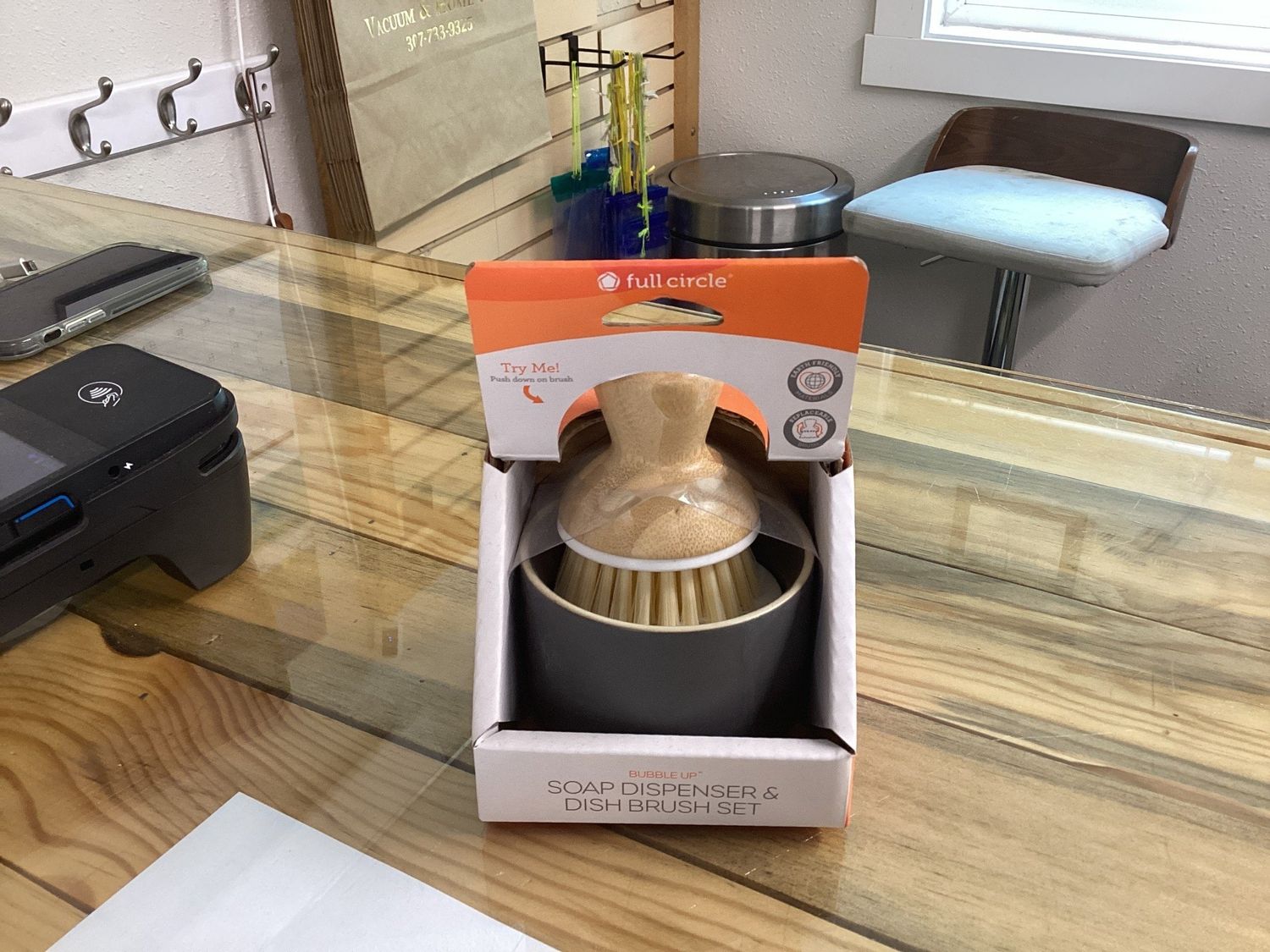 Full circle Bubble Dish Brush Set