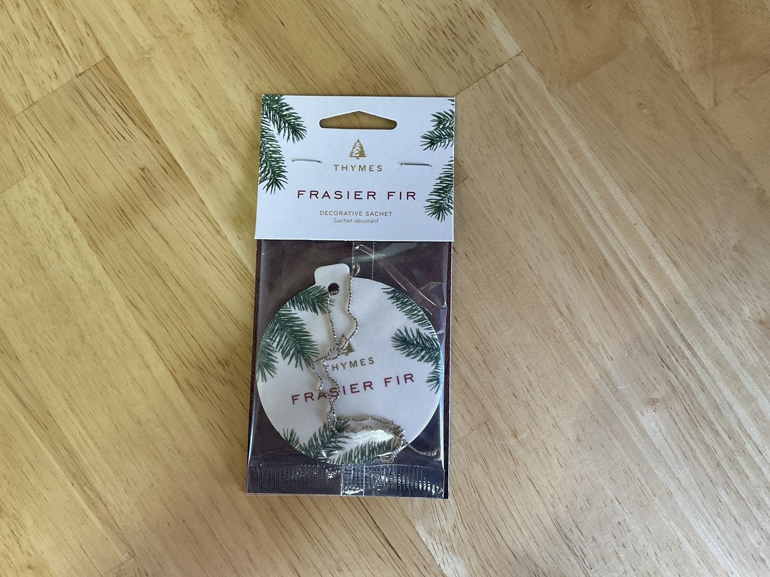 Thymes Frasier fir decorative sachet