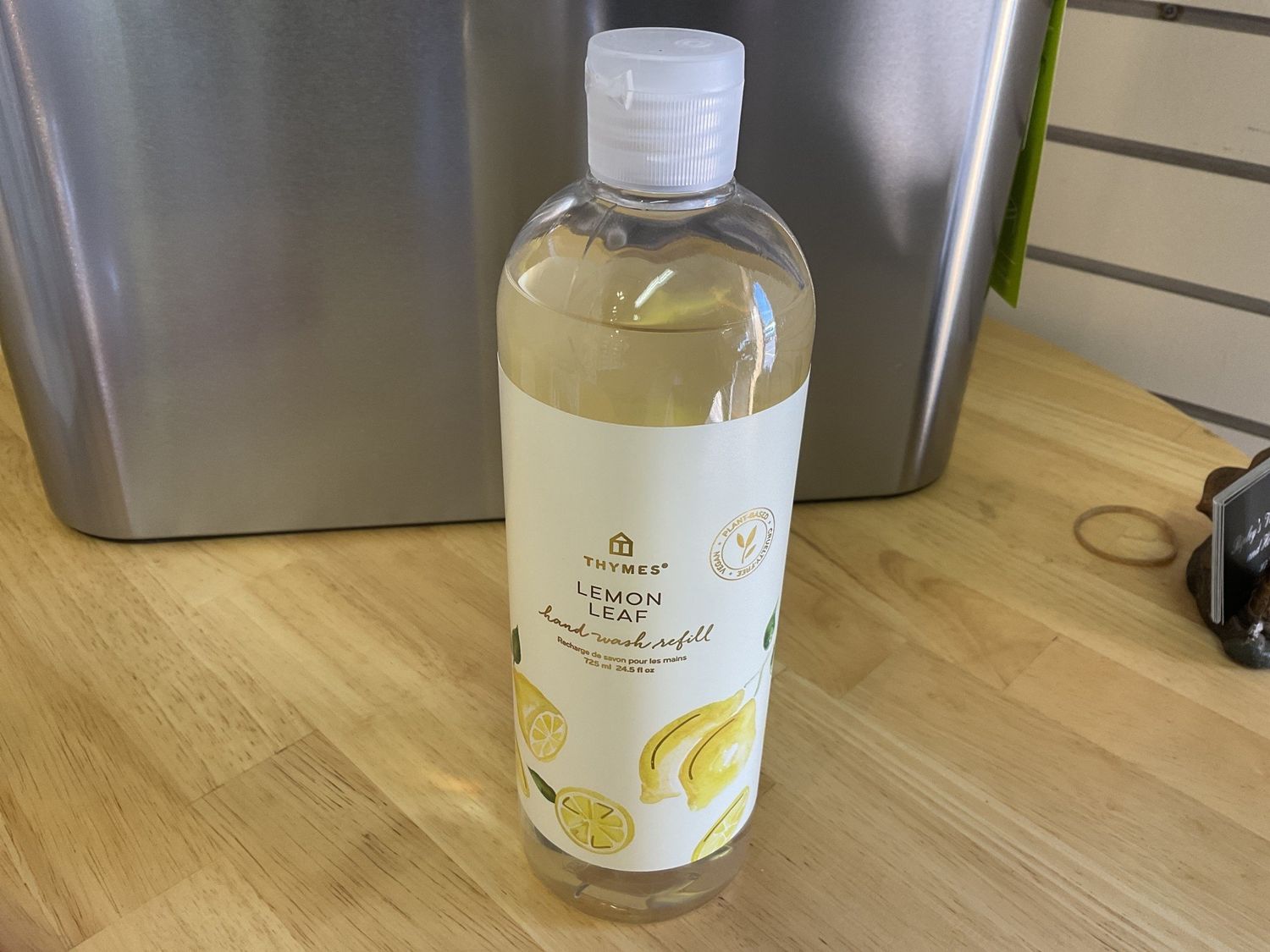 Thymes lemon leaf hand wash refill 24.5 oz