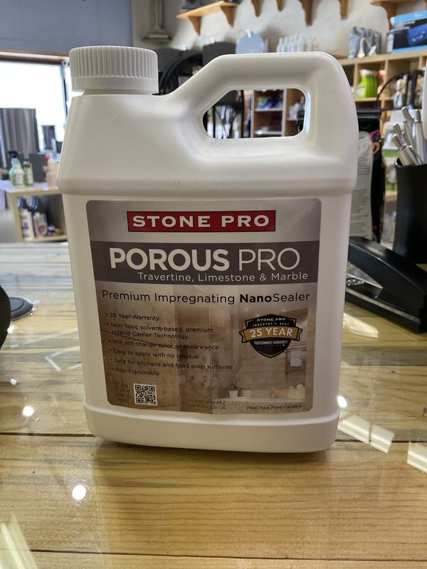 Stone Pro Porous Pro Travertine, Limestone &amp; Marble 1 Quart