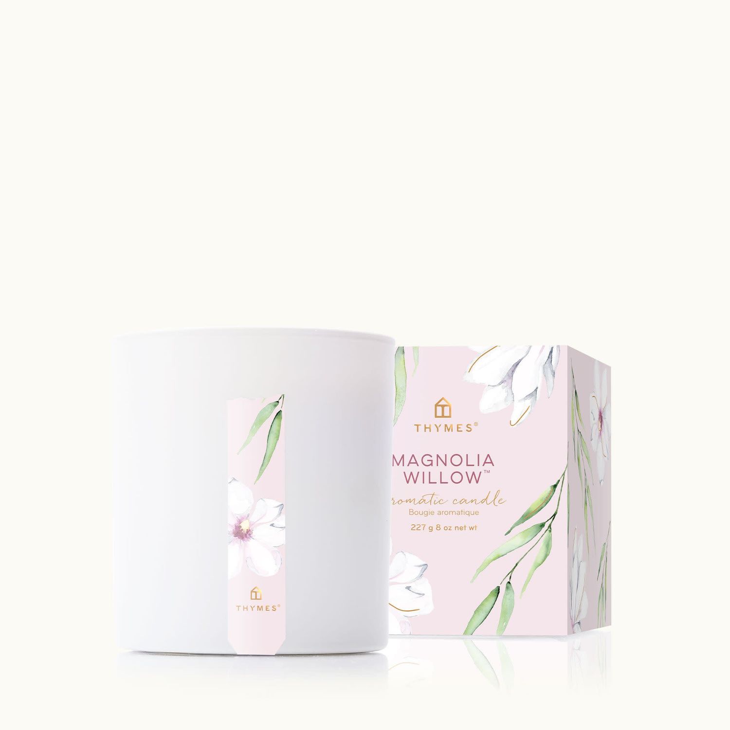 Thymes Magnolia Willow Aromatic Candle 8 oz