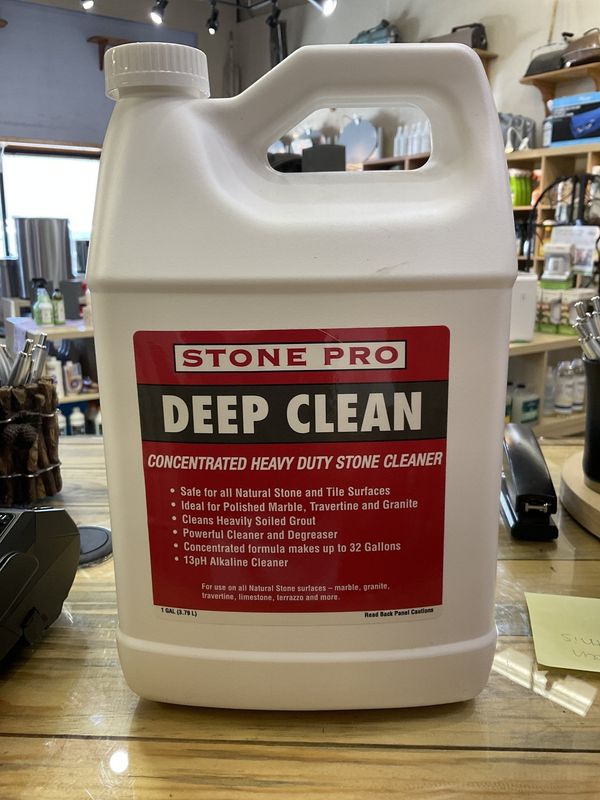 Stone Pro Deep Clean Concentrated Heavy Duty Stone Cleaner 1 Gal